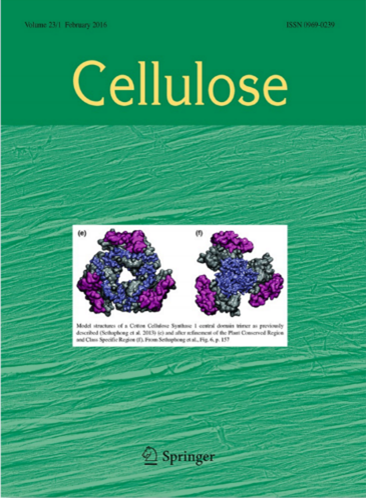 Cellulose Journal cover Feb 2016